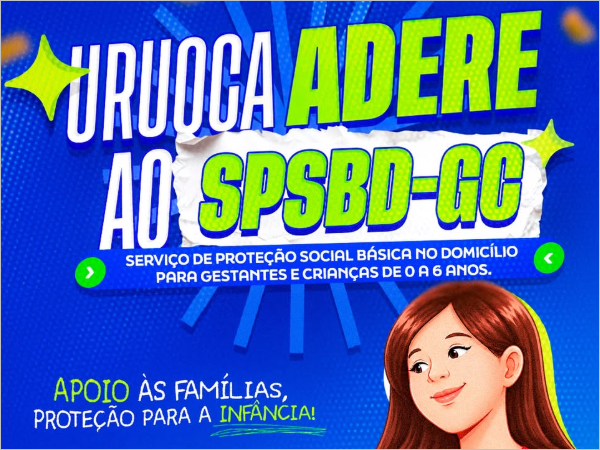 Uruoca adere ao Serviço de Proteção Social Básica no Domicílio para Gestantes e Crianças de 0 a 6 a [...]